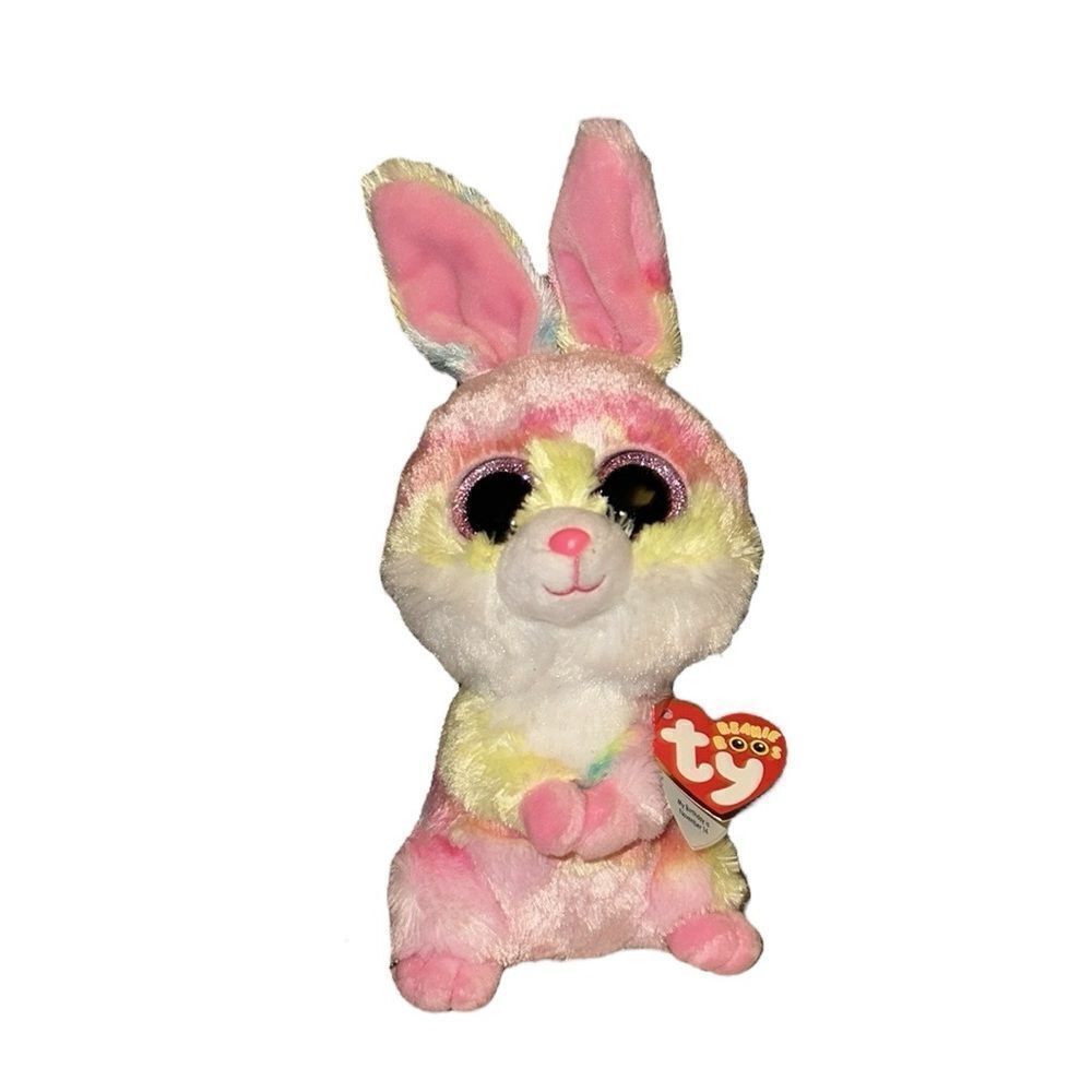 Beanie Boo’s bunny tye dye “Lollipop”. 6 inch. NWT